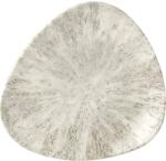 Churchill Stone Gri agat farfurie plată, triunghi, ø: 229 mm