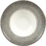 Churchill Raku Quartz Black farfurie adâncă, margine, ø: 240 mm