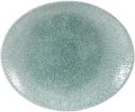 Churchill Raku Jade green farfurie plată, ovală, lungime: 270 mm