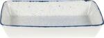 Churchill Stonecast Hints Buffet Indigo Blue Bol pentru bufet, lungime: 380 mm