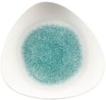 Churchill Tava plată CHURCHILL Raku Jade green, triunghiulară, ø: 265 mm