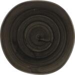 Churchill Tavă plată CHURCHILL Stonecast Iron Black, organică, ø: 210 mm