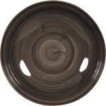 Churchill Stonecast Iron Black farfurie plată, coup, ø: 217 mm