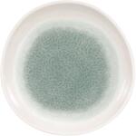 Churchill Raku Topaz Blue farfurie adâncă, organică, ø: 253 mm