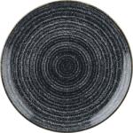 Churchill Homespun Charcoal Black farfurie plată, coup, ø: 165 mm