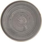 Churchill Stonecast Peppercorn Grey farfurie plată, Ø: 275 mm
