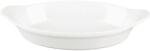 Churchill Cookware tavă de servire ovală, cu mânere, capacitate: 0, 78 litri, albă Castron