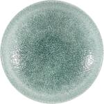 Churchill Raku Jade green farfurie adâncă, coup, ø: 182 mm