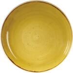 Churchill Stonecast Semințe de muștar farfurie adâncă, cu margine curbată, ø: 248 mm