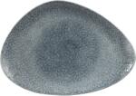 Churchill Raku Topaz Blue farfurie plată, triunghiulară, lungime: 356 mm