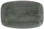 Churchill Stonecast Burnished Green farfurie plată, dreptunghiulară, lungime: 300 mm