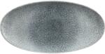 Churchill Raku Topaz Blue farfurie plată, ovală, lungime: 347 mm