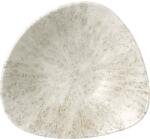Churchill Stone Agate grey farfurie adâncă, triunghiulară, ø: 235 mm