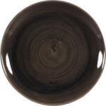 Churchill Stonecast Iron Black farfurie plat, coup, ø: 260 mm