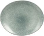 Churchill Raku Topaz Blue farfurie plată, ovală, lungime: 317 mm