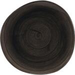 Churchill Stonecast Iron Black farfurie plată, organică, ø: 286 mm