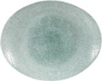 Churchill Raku Verde jade farfurie plată, ovală, lungime: 317 mm