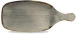Churchill Stonecast Peppercorn Grey farfurie plată, cu mâner, lungime: 284 mm