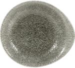 Churchill Raku Quartz Black farfurie adâncă, coup, lungime: 185 mm, lățime: 168 mm