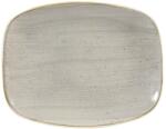 Churchill „Stonecast „Piper negru farfurie plat, dreptunghiulară, lungime: 261 mm