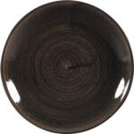 Churchill Stonecast Iron Black farfurie plat, coup, ø: 165 mm