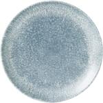 Churchill Raku Topaz Blue farfurie plată, coupe, ø: 165 mm
