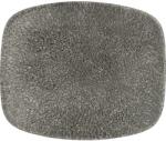 Churchill Plată plat, dreptunghiular, lungime: 154 mm, Raku Quartz Black de la CHURCHILL