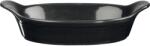 Churchill Cookware tavă de servire rotundă, cu mânere, capacitate: 0, 30 litri, neagră