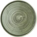 Churchill Stonecast Burnished Green farfurie plată, cu margine ridicată, ø: 260 mm