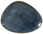 Churchill Stonecast Blueberry farfurie plată, triunghiulară, lungime: 265 mm