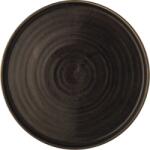 Churchill Tavă plată CHURCHILL Stonecast Iron Black, cu margine ridicată, ø: 260 mm