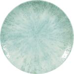 Churchill „Stone „Aquamarine farfurie plată, cu bordură, ø: 217 mm