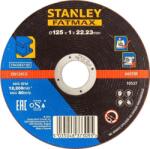 STANLEY STA32637-XJ Fémvágó tárcsa, 125 x 1, 0 x 22, 2 mm (STA32637-QZ)