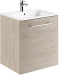 Geberit Selnova Square lavoar cu dulap 60 cm nucă 501.255. 00.1 (501255001)