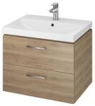 Cersanit Lara lavoar cu dulap 59.4 cm nucă S801-143-DSM (S801143DSM)