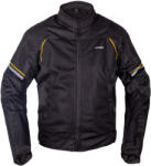 W-Tec Nyári motoros kabát W-TEC Martix fekete-sárga bővített XL (27142-XL-1-P)