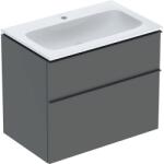 Geberit iCon lavoar cu dulap 75 cm antracit 502.332. JK. 1 (502332JK1)