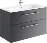 Geberit Selnova Square lavoar cu dulap 100 cm grafit 501.245. 00.1 (501245001)