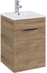 Elita Qubo Plus lavoar cu dulap 40.5 cm stejar RE020400147050 (RE020400147050)