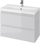 Cersanit Moduo lavoar cu dulap 79.5 cm gri S801-224-DSM (S801224DSM)