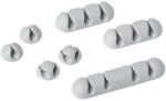 Durable Öntapadó kábelkapcsok CAVOLINE, 14 db, szürke