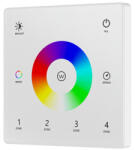 S-LIGHTLED SL-SK TW4-4 RGB/RGBW LED távszabályzó fali RF fehér 4 zónás (LEDVSK075)
