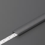 TOPMET C" klikk fekete 4000mm LED profil fedél Topmet (SL 76660041)