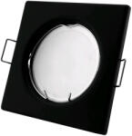 Avide GU10 keret szögletes fekete Avide (AVI ABGU10F S B)