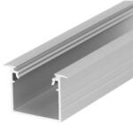 TOPMET Linea-in20 süllyesztett eloxált 4000mm ALU LED profil Topmet (SL E4040020)