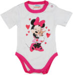 Andrea Kft Disney Minnie szíves nyuszis rövid ujjú baba body - pindurka - 2 392 Ft