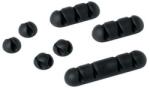 Durable Öntapadó kábelkapcsok CAVOLINE, 14 db, antracit
