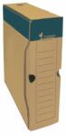 VICTORIA Cutie de dosare, A4, 80 mm, carton, VICTORIA OFFICE, natural 38063 (38063)