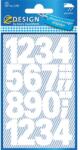 AVERY 3787 100pt 100pt numere rezistente la intemperii autocolant alb autocolant (3787)