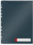 Leitz Genotherm, rabatabil, A4 maxi, LEITZ "Cosy Privacy", gri catifea 46680089 (46680089)